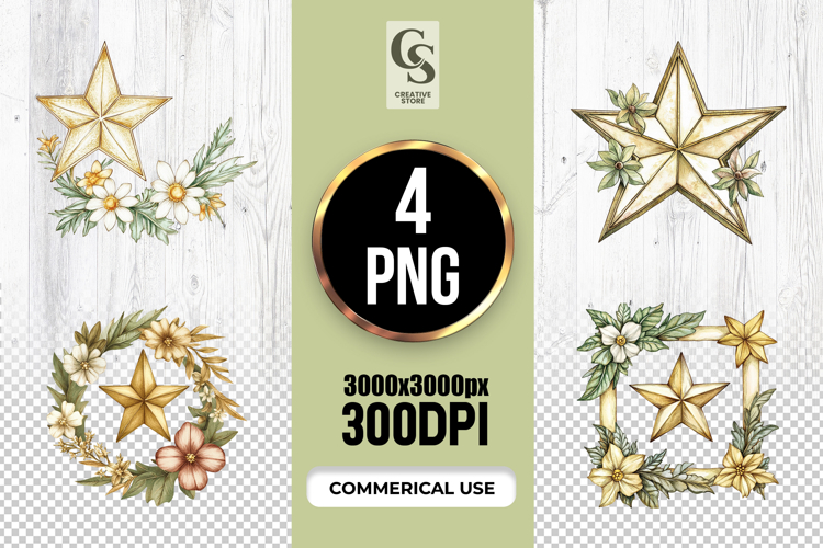 Star Border Clipart Image 20