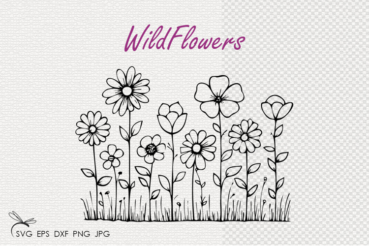 Wildflowers SVG
