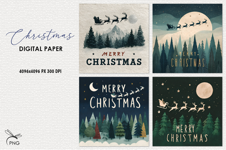Christmas Background Clipart Image 20