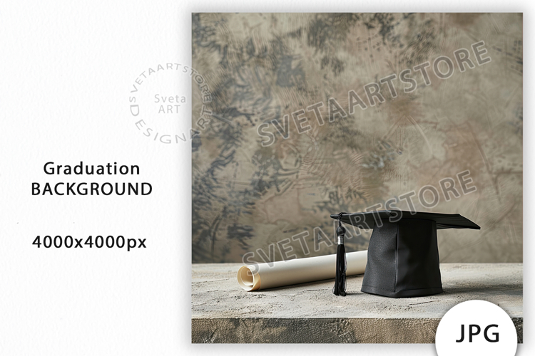 Graduation Aesthetic Background JPG