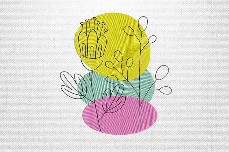 Abstract Embroidery Image 24