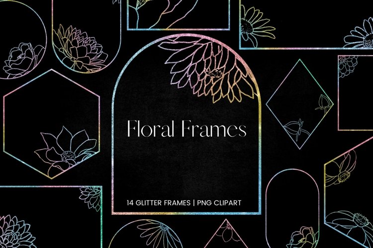 Floral Wreath Clipart Image 22