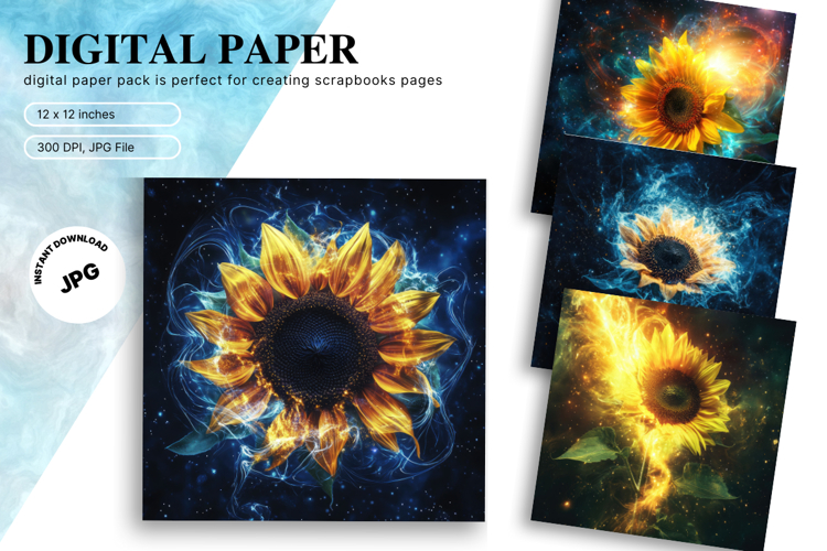 Sunflower Background Image 19