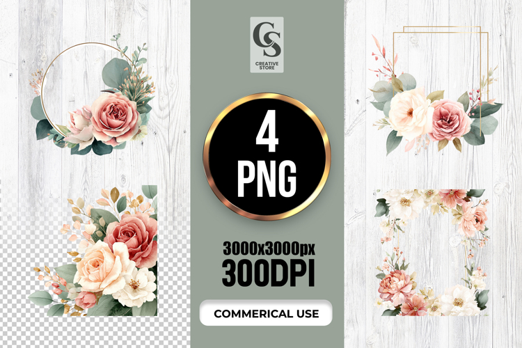 Rose Frame Png Image 6