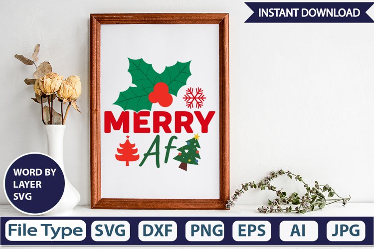 Merry Christmas Clipart Image 3