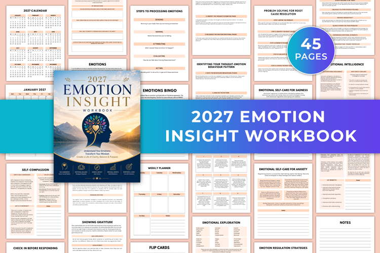 2027 Emotion Insight Workbook | Emotional Intelligence