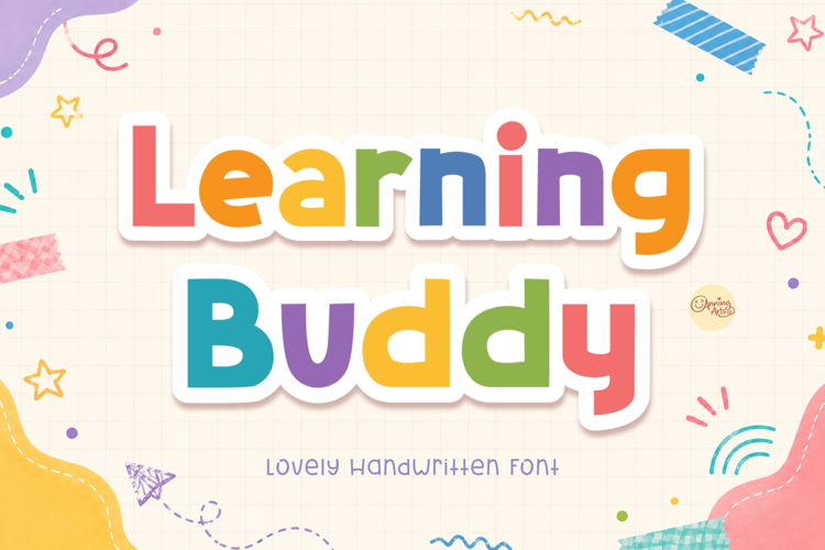 Learning Buddy - Kids Handwritten Font