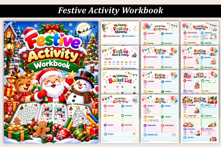 Festive Activity Workbook