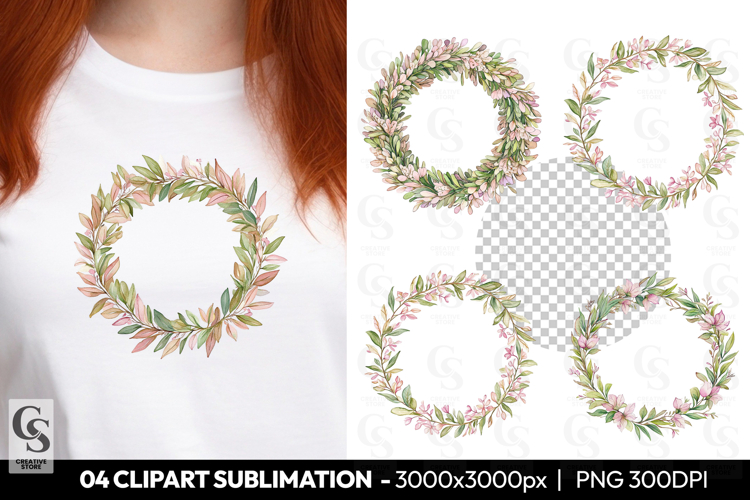 Leaf Wreath Png Image 9