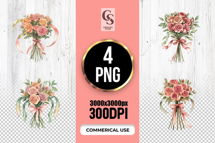 Pink Rose Clipart Image 18