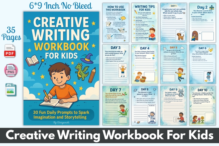 Creative Writing Workbook For Kids
