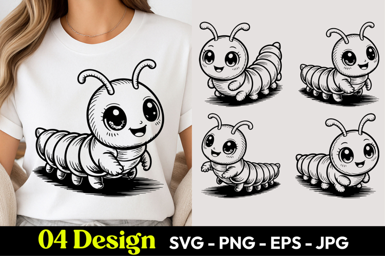 Caterpillar Clipart Image 5