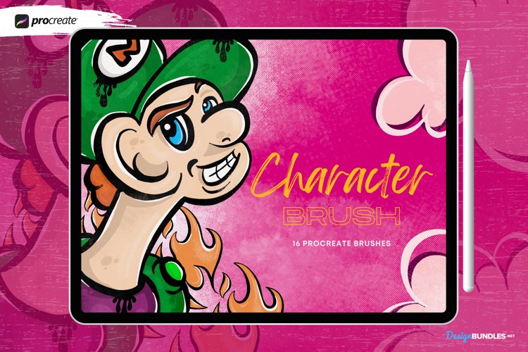 Character Brush | Procreate Brushes