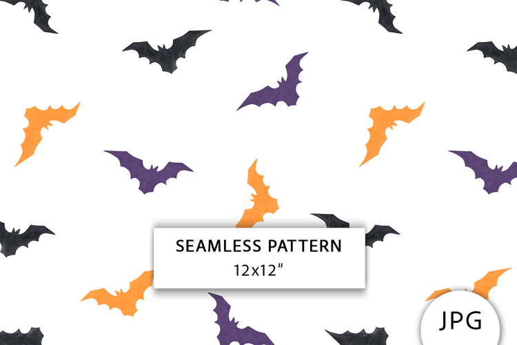Halloween Seamless Pattern