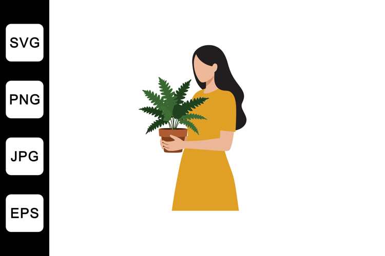 Woman Clipart Image 7