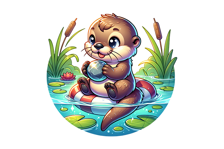 Otter Clipart Image 9