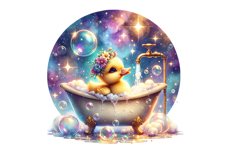 Cute Duck Clipart Image 19