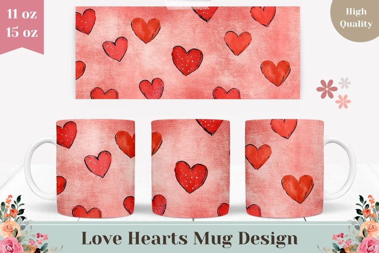 Red Hearts Png Image 24