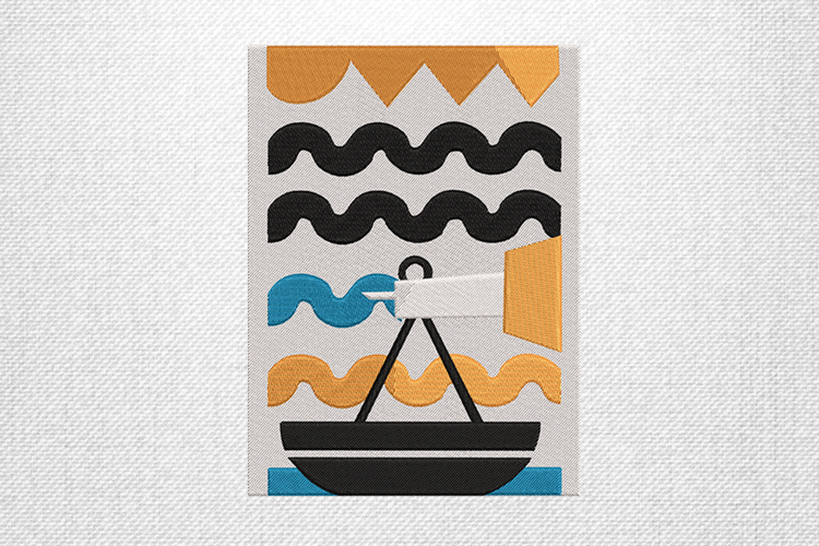 Abstract Embroidery Image 8