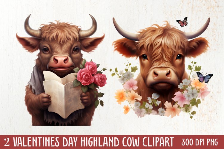 Highland Cow Clipart Image 17