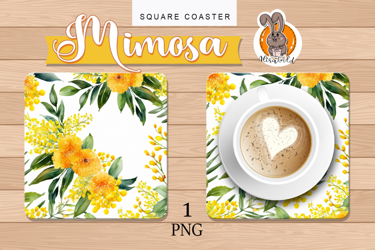 mimosa, yellow, bouquet, hot plate
