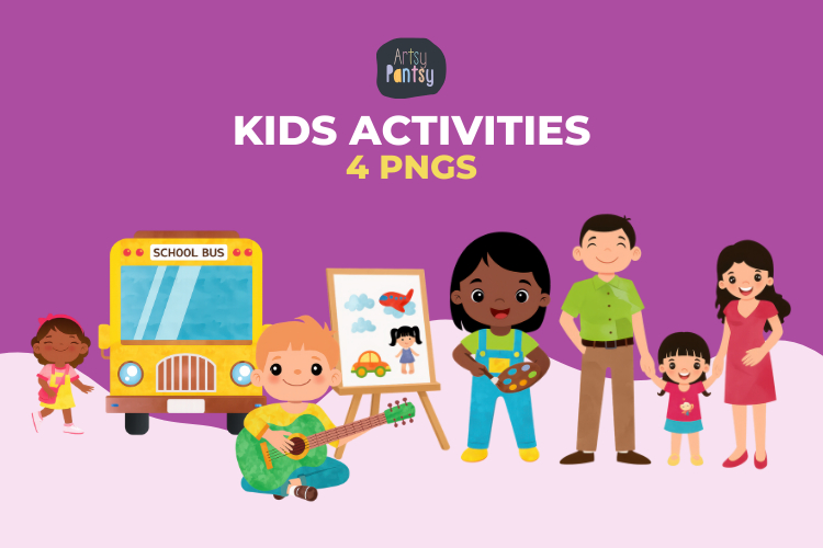 Kids Activities - Childrens Educational Graphics