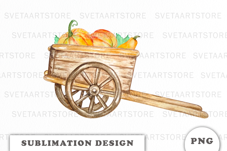 Watercolor Autumn Composition png