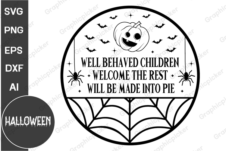 Halloween Welcome Sign Image 13