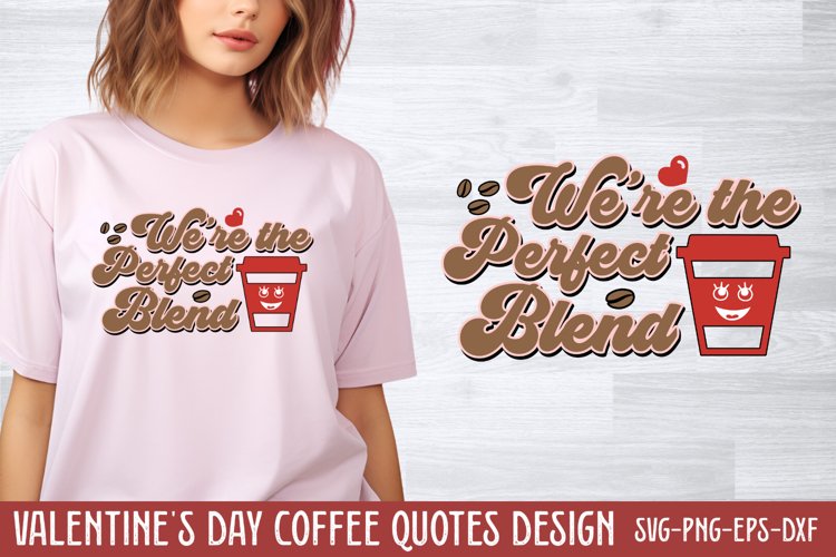 We're the perfect blend SVG example image 1