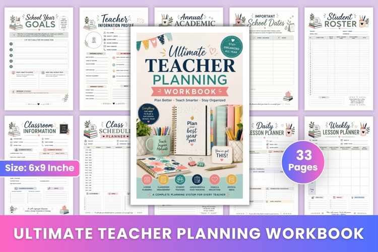 Ultimate Teacher Planning Workbook