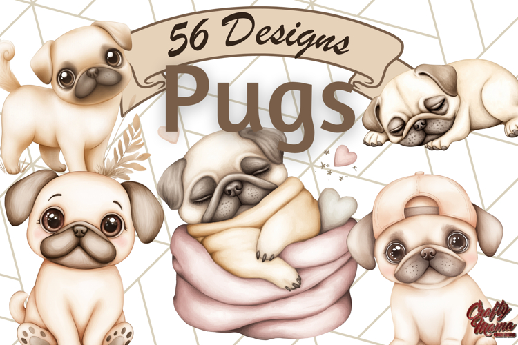 Pug Illustration Image 11