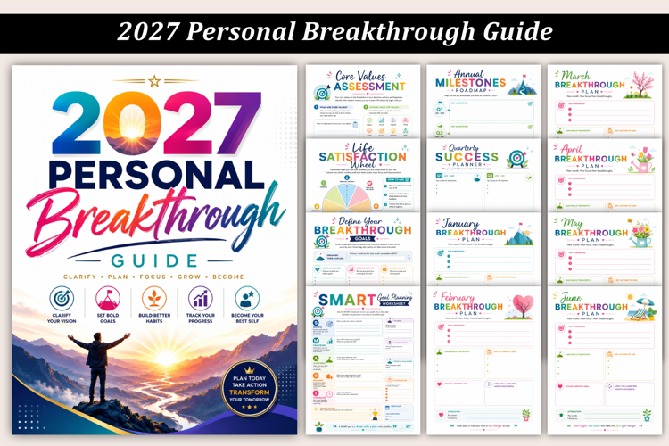2027 Breakthrough Guide | Printable Growth Planner