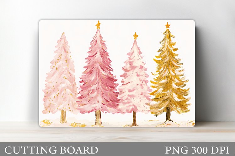 Christmas Tree Cutting Board. Christmas Tree Sublimation