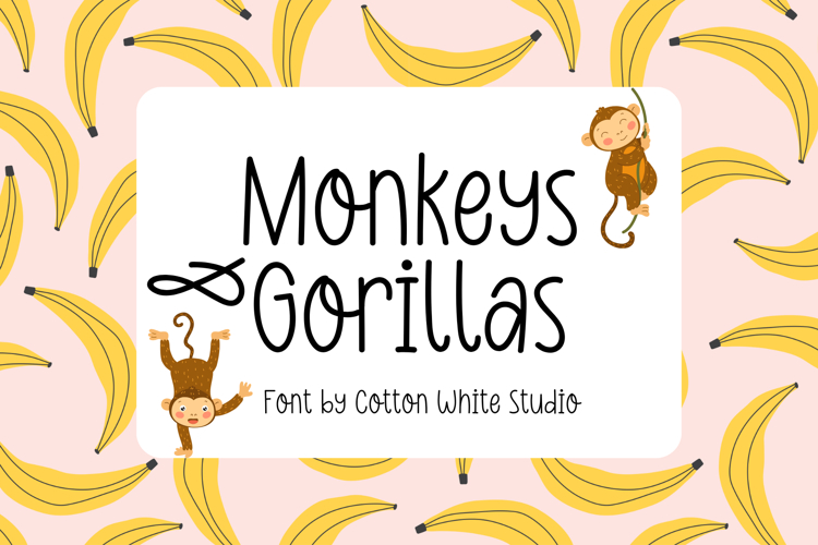 Monkeys and Gorillas example image 1