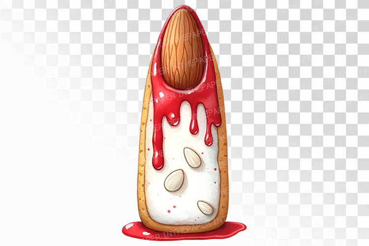 Creepy Finger Cookies Halloween Dessert PNG