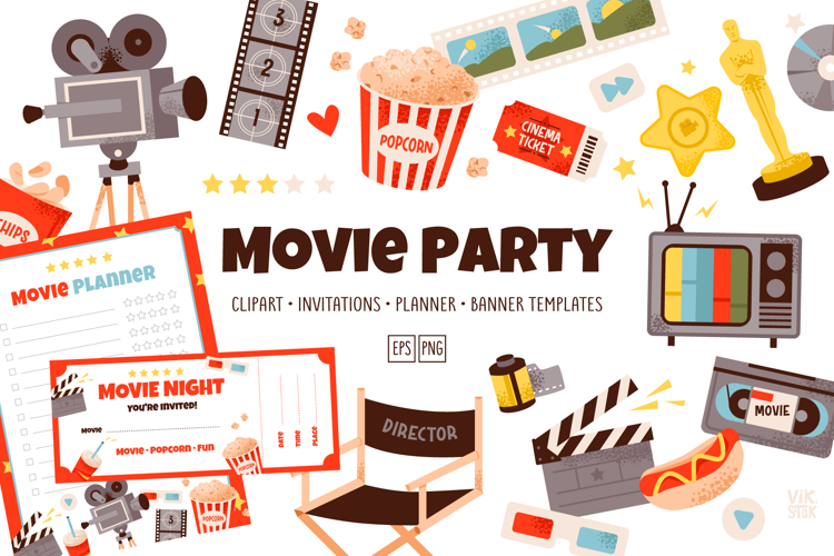 Movie Ticket Clipart Image 5