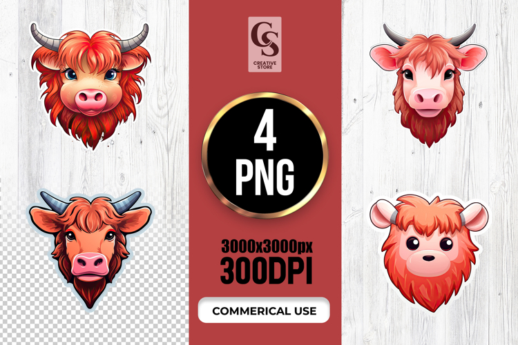 Highland Cow Svg Image 2