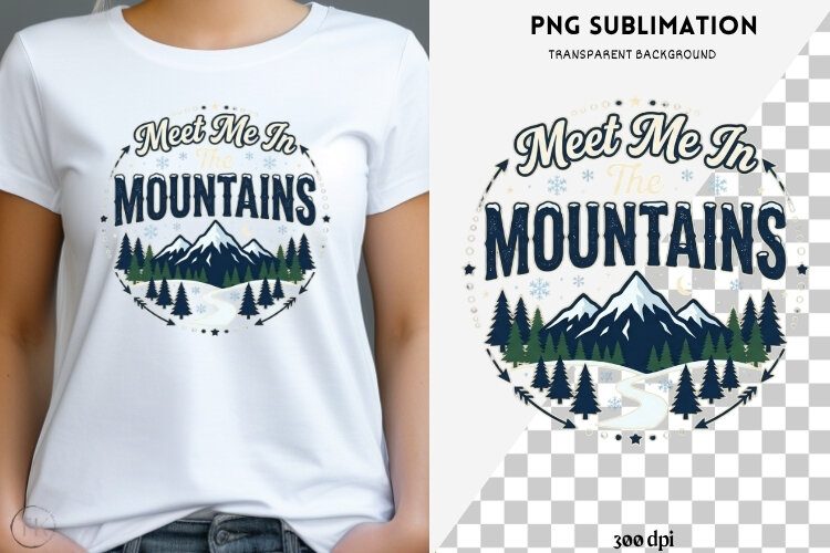 Winter phrases png design for T-shirts example image 1
