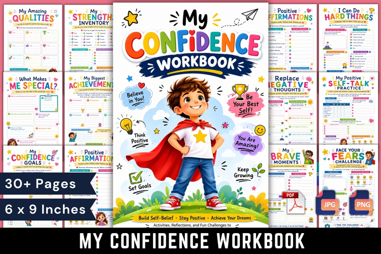 My Confidence Workbook example image 1