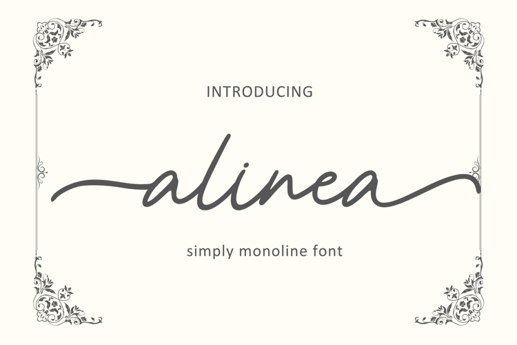 alinea font