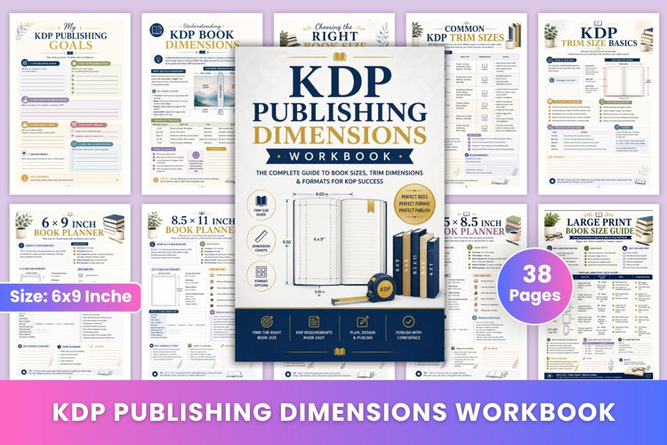 KDP Publishing Dimensions Workbook example image 1