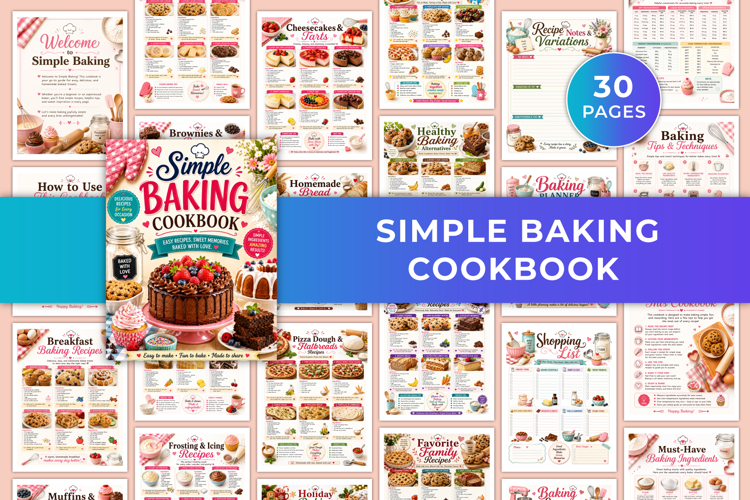 Simple Baking Cookbook | Easy Recipes, Baking Tips & Home