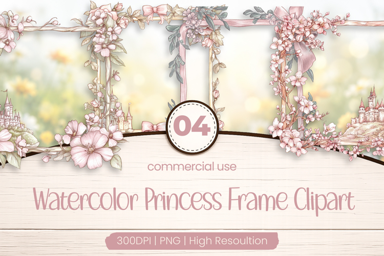 Floral Frame Png Image 3