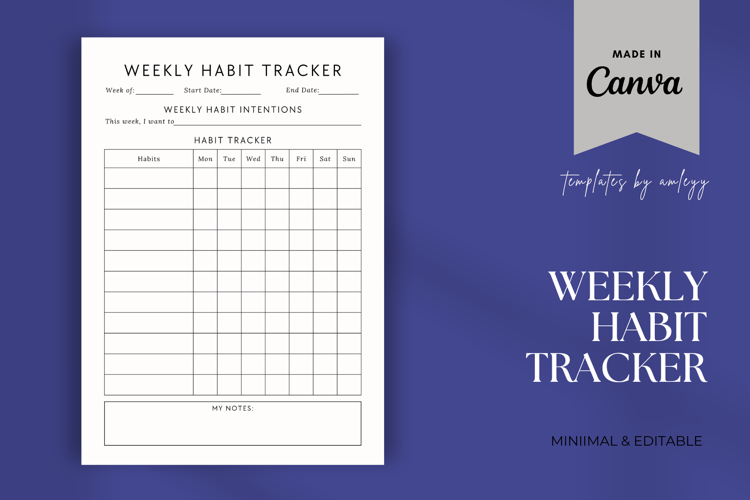 Habit Tracker Template