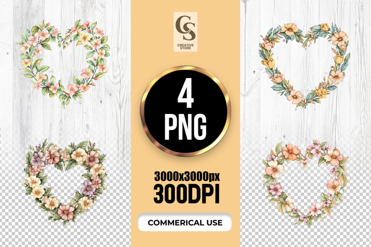 Spring Flowers Clipart Image 2