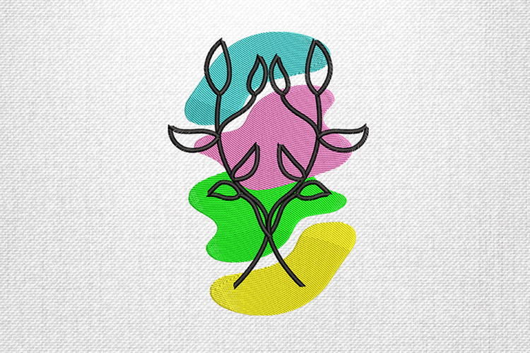 Abstract Embroidery Image 21