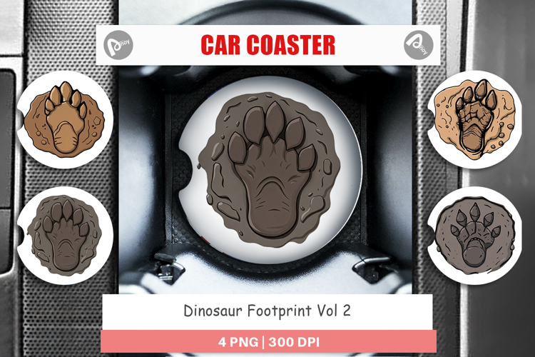 Dinosaur Footprint Clipart Image 19