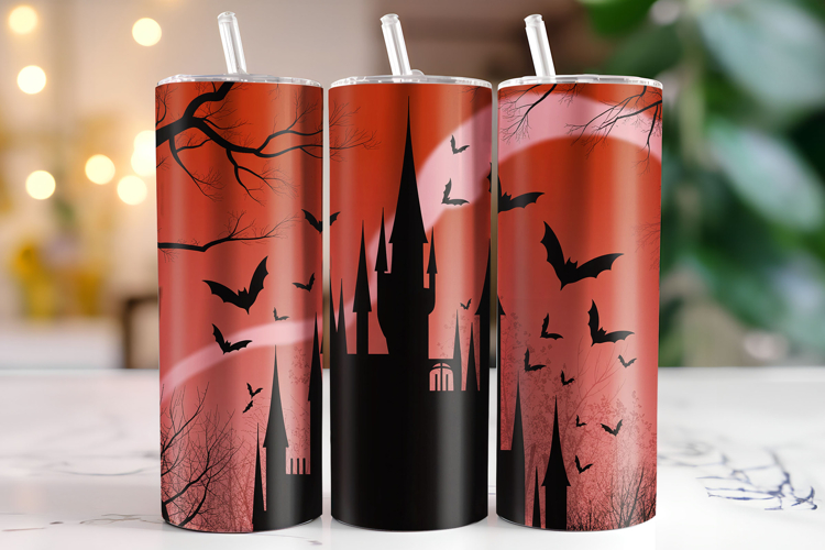 Halloween Tumbler Wrap Image 11