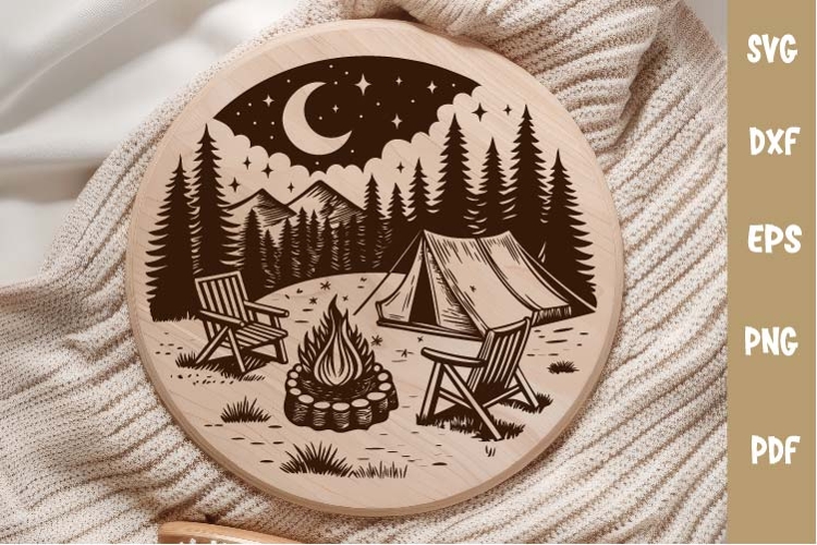 Adventure SVG, Engraved Laser Cutting board SVG