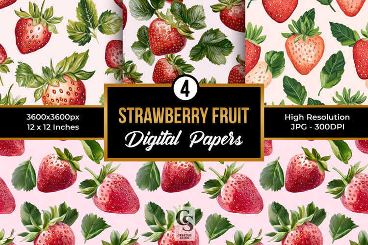 Strawberries Clipart Image 22